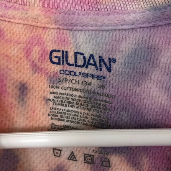 ✨Handmade Tie-Dye Short Sleeve Top✨ - Picture 3 of 4